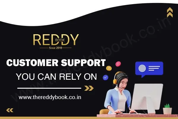 Reddybook customer support